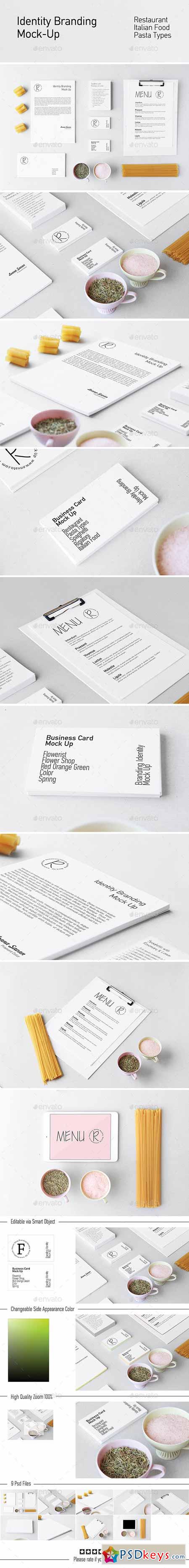 Download Restaurant Identity Branding Mock-up II 11578859 » Free ...