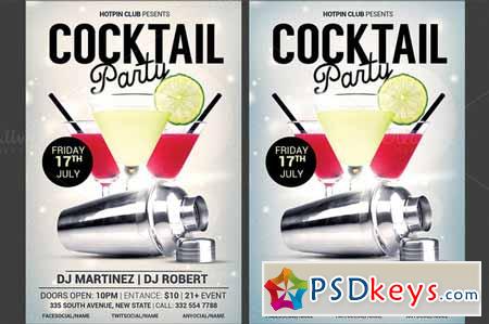 Cocktail Party Flyer Template 275134