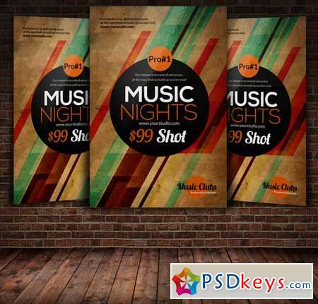 Music Party Flyer Template 271560