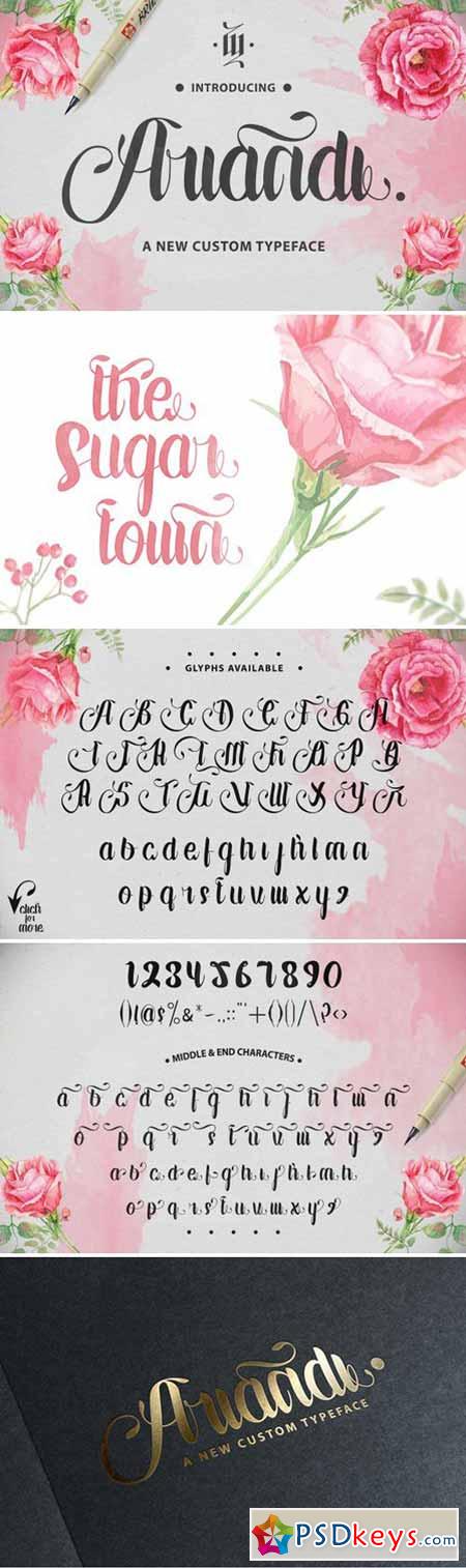 Ariandi Custom Typeface 281610