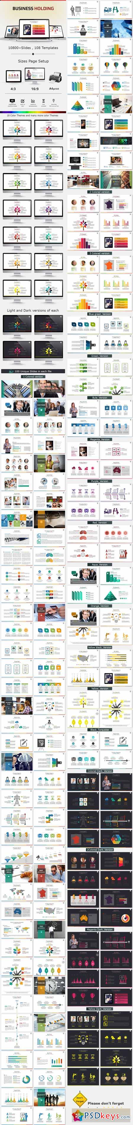Business Holding Presentation Template 11168856