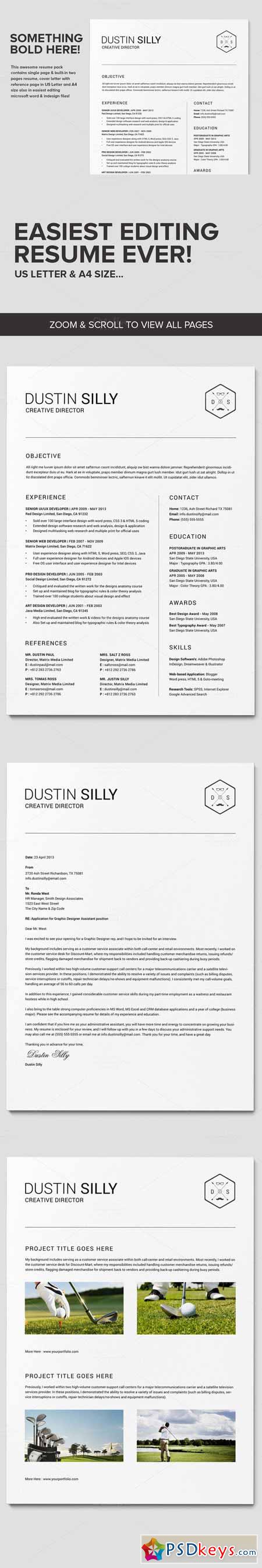 Clean Resume CV - Silly 230432