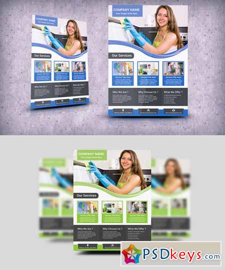 Cleaning Services Flyer Template 285267