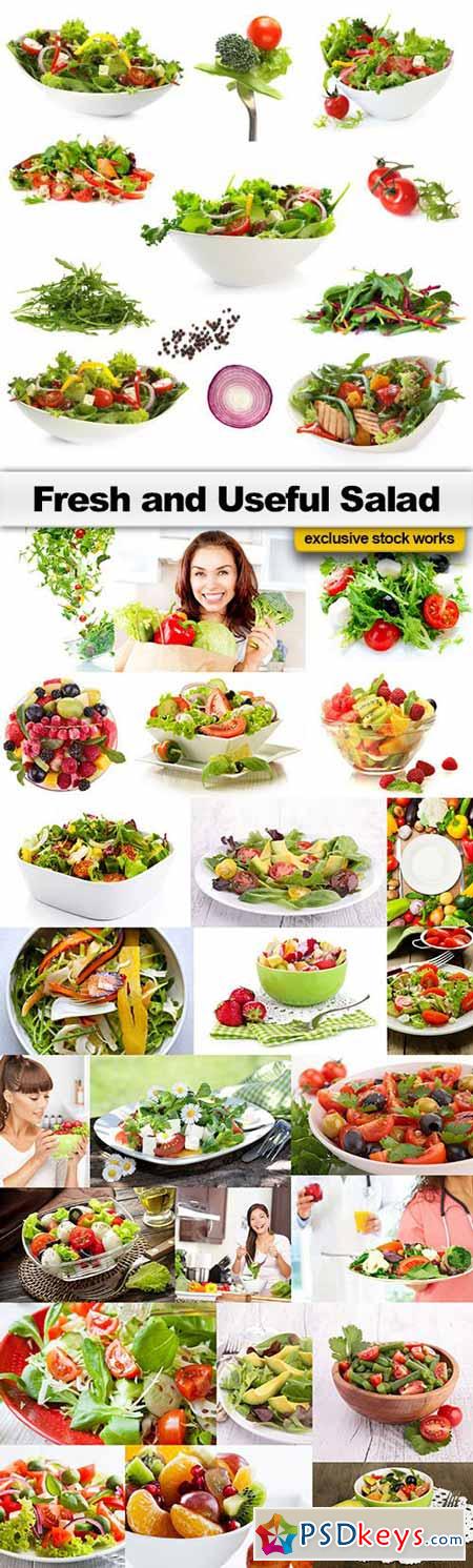 Fresh and Useful Salad - 25x JPEGs