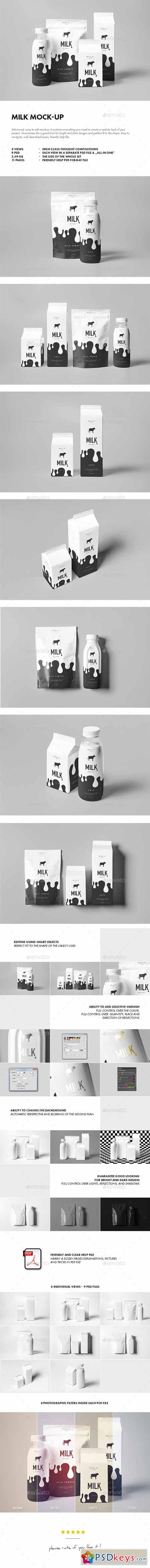 Milk Mock-up 11392286