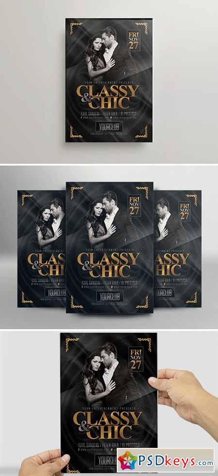 Classy and Chic Flyer Template