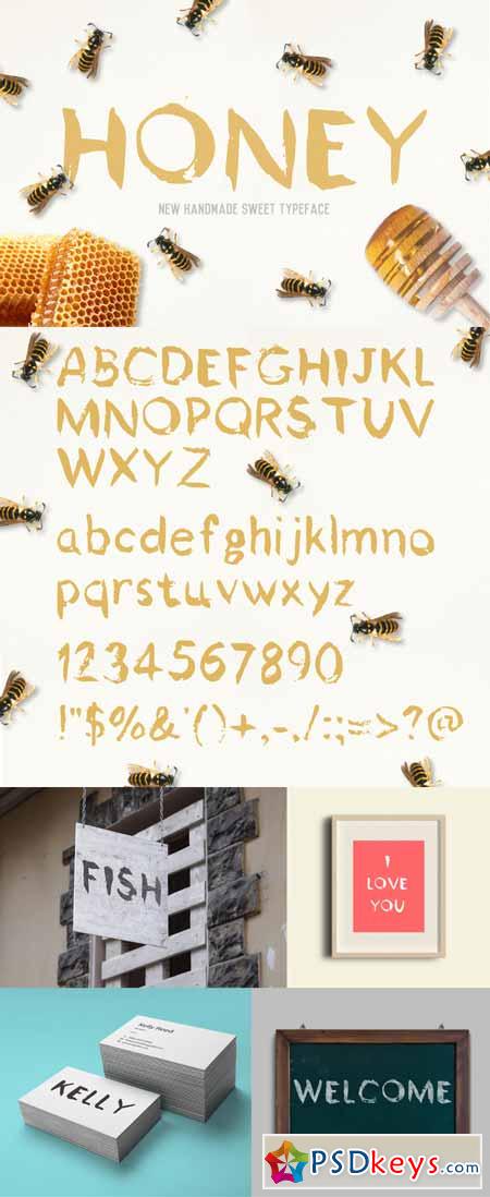 Honey Font 286638