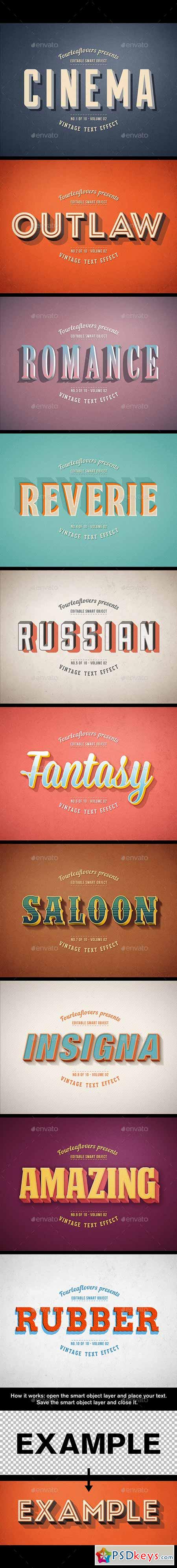 Retro PSD Text Effects vol.2 11754168