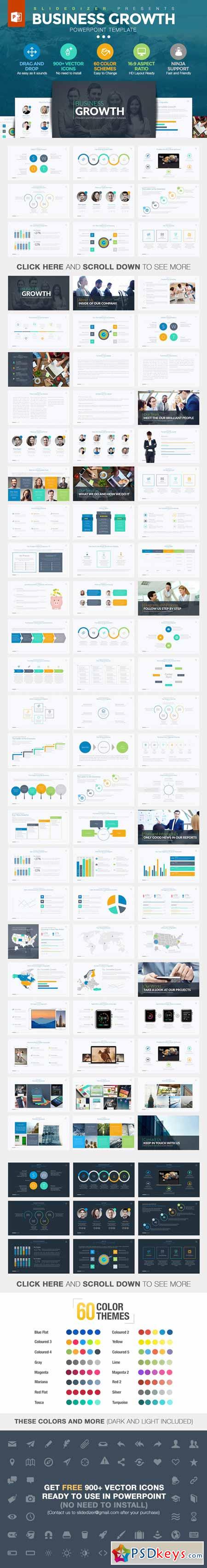 Business Growth Powerpoint Template 291976