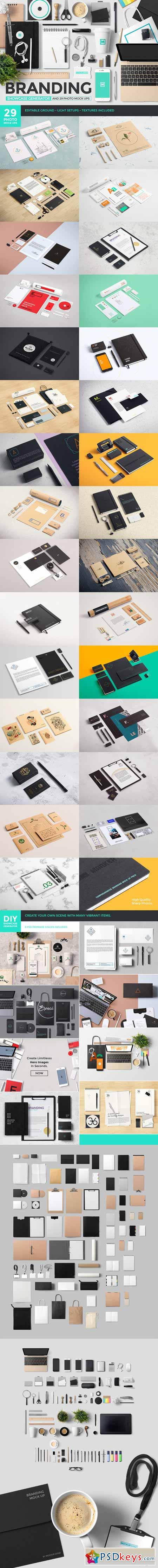 Branding Showcase Generator + Photos 283618