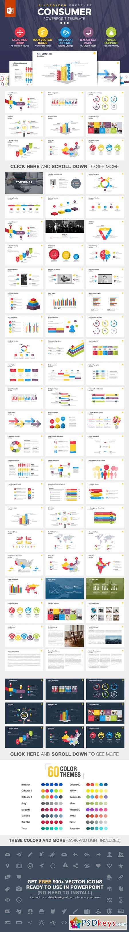 Consumer Powerpoint Template 291880