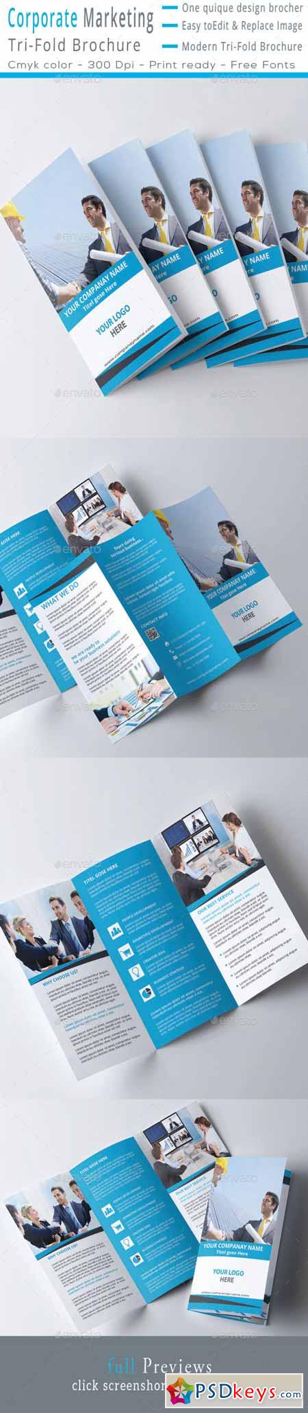 Corporate MarketingTri-Fold Brochure 11778663