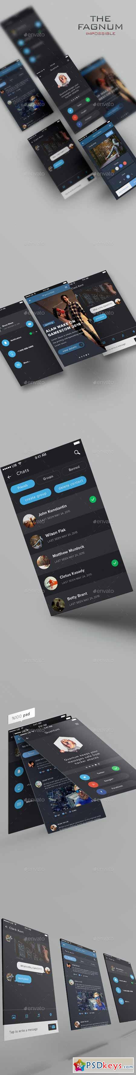 Impossible - Phone UI UX Template 11785554