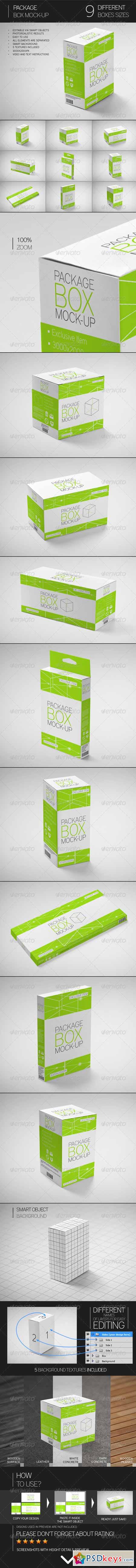 Package Box Mock-Up 7546731