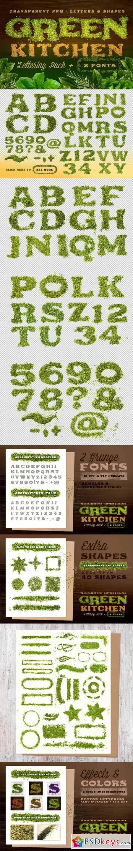 Green Kitchen - Creative Lettering 292021