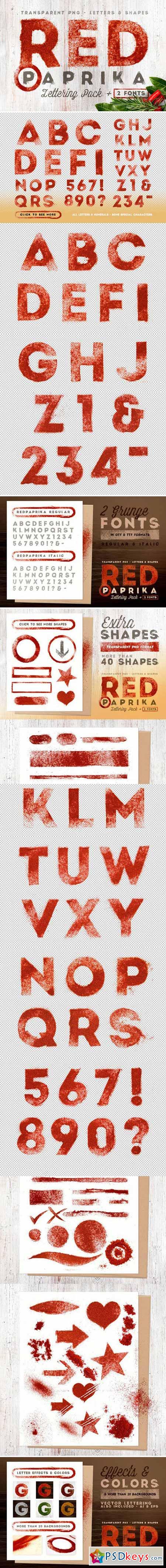 Red Paprika - Creative Lettering 286610