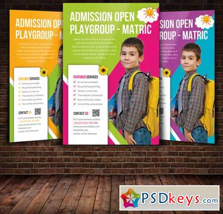 Admission Open Flyer Template 246593