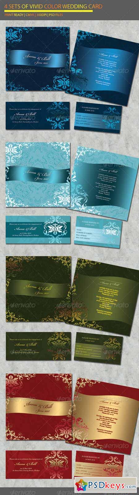 4 items Wedding Card 2355122
