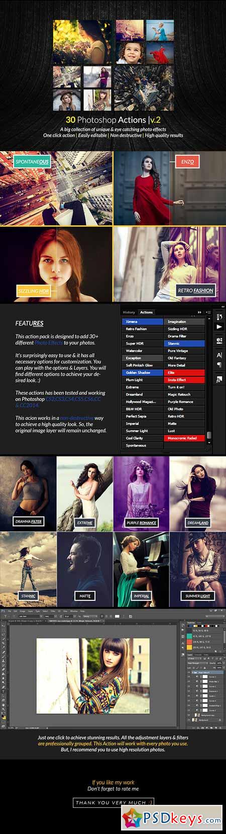 30 Photoshop Actions V.2 11802884