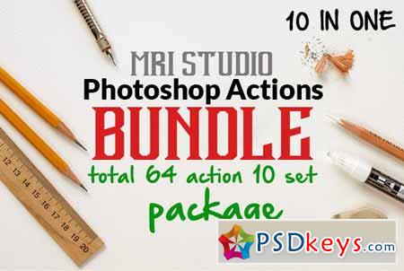 Photoshop Action Bundle 11863808