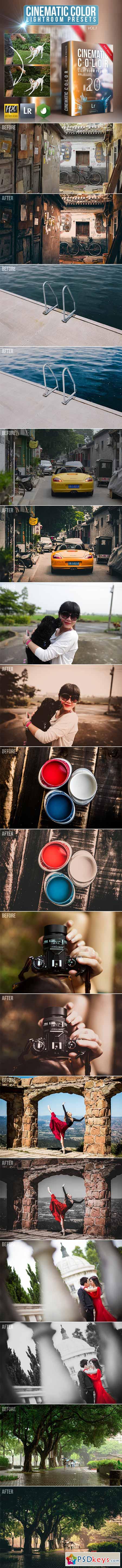 20 Cinematic Color Lightroom Presets 11894873