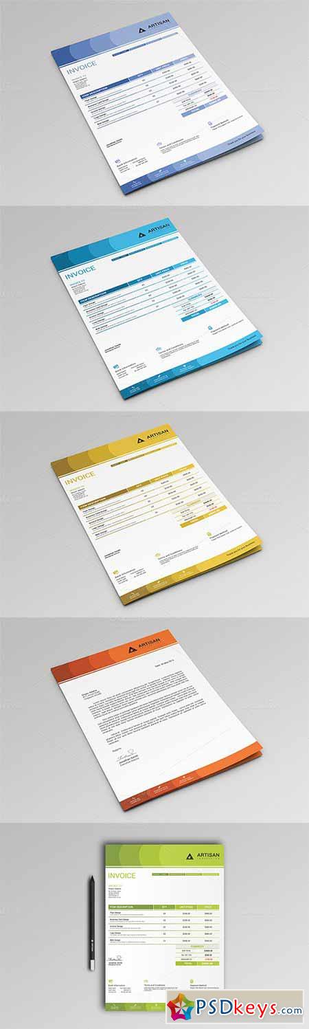 Invoice with Letterhead 295873