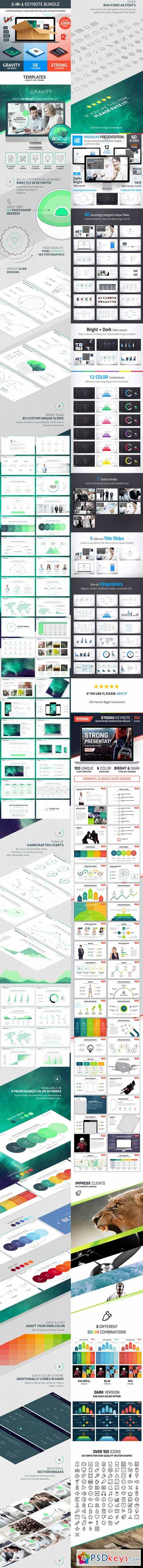 Bestsellers Keynote Presentation Bundle 11538535