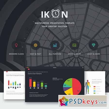 IKON - Multipurpose Presentation Template 11809251