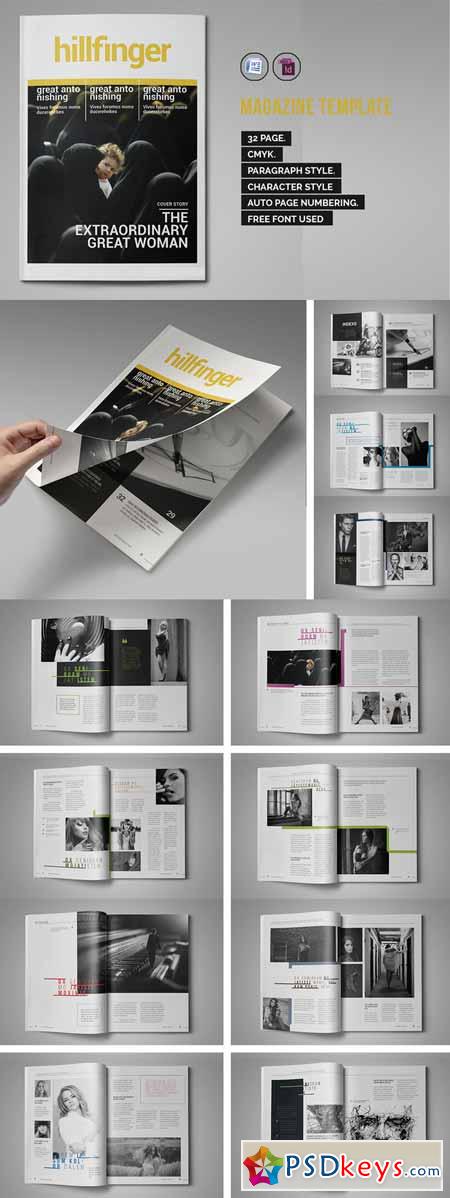 Indesign Magazine Template 299953