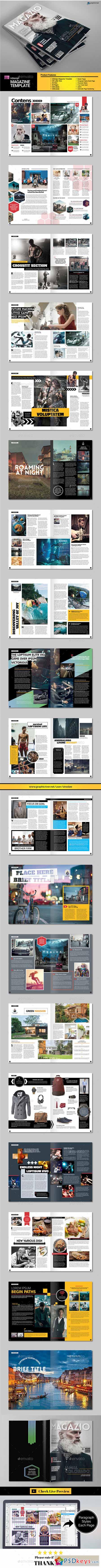A4 Letter Magazine Template 11835583