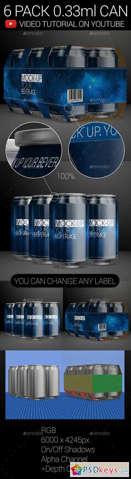 6 Pack 0.33ml Can 02 9961102