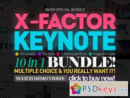 X-Factor Keynote Bundle 30530
