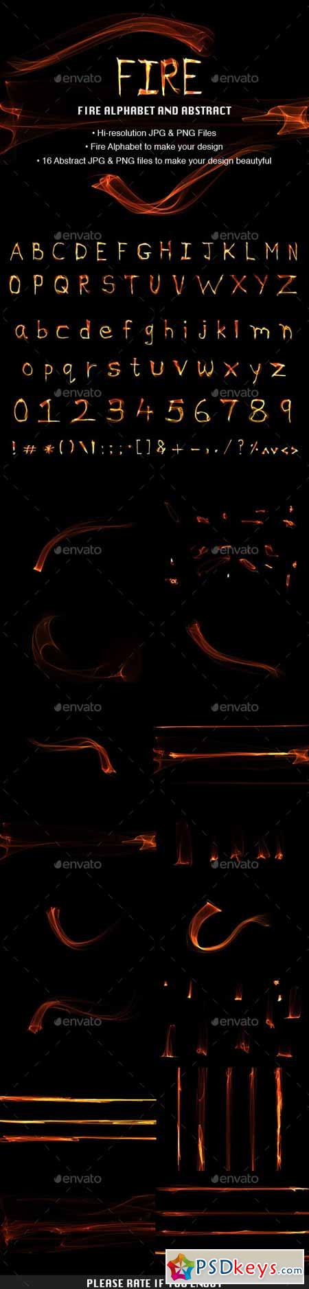 Fire Alphabets and Abstracts 11998750