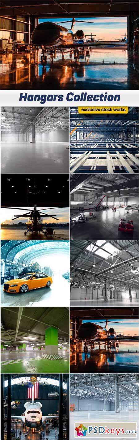 Hangars Collecton - 10x JPEG