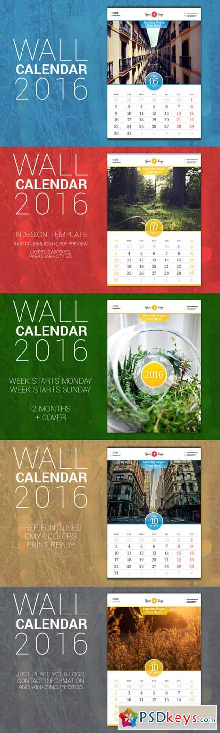 Wall Calendar 2016 311558