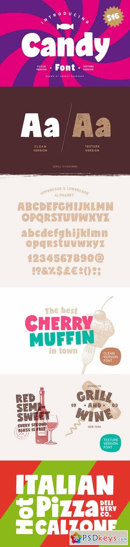 Candy Font 313153