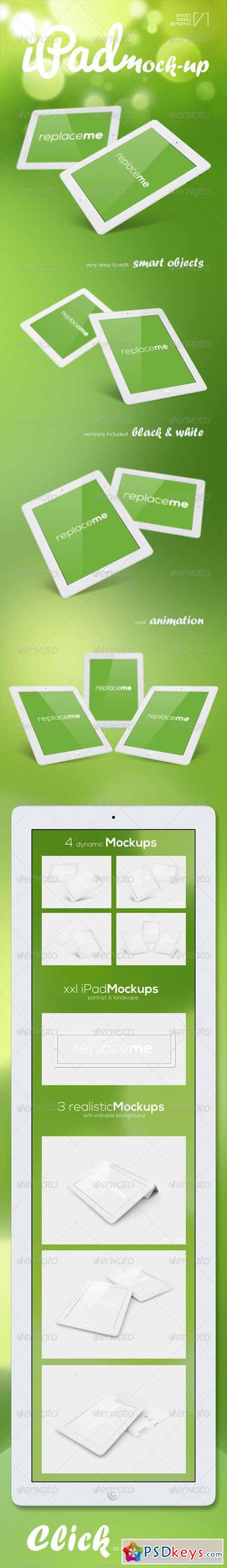 iPad Mock-Ups With Animation 4321339