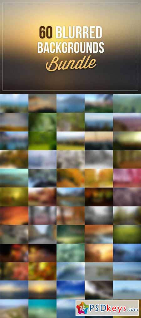 60 Blurred Backgrounds Bundle 3807