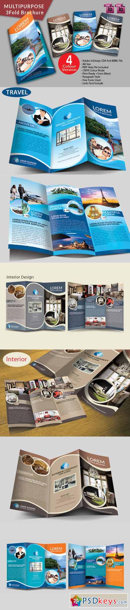 Trifold Brochure (Multipurpose) 317988