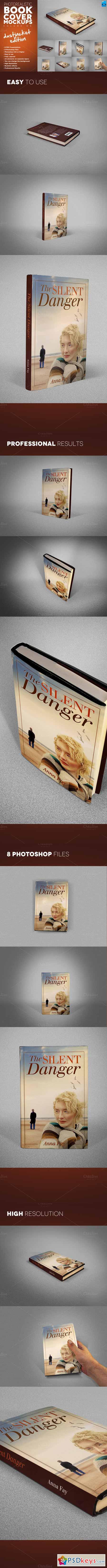 Book Cover Mockup Dustjacket Edition 317870