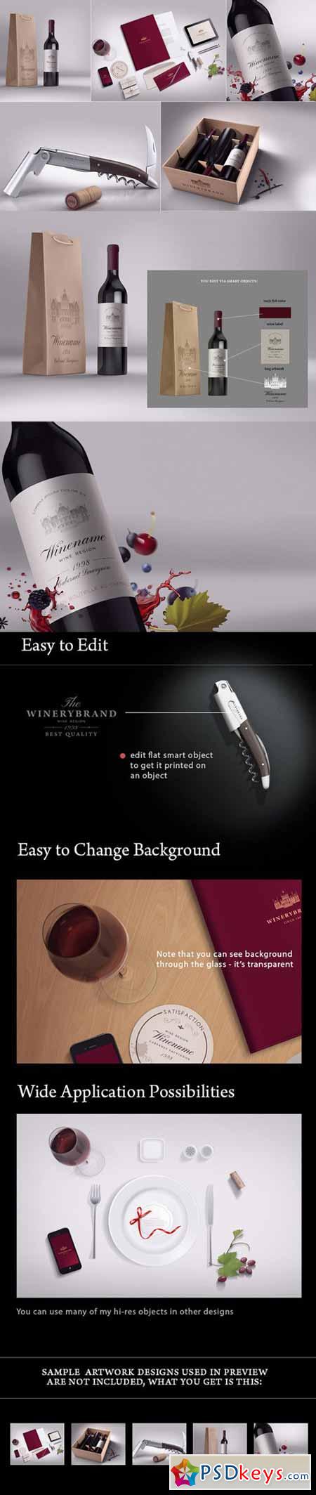 Wine Branding Bundle 15737