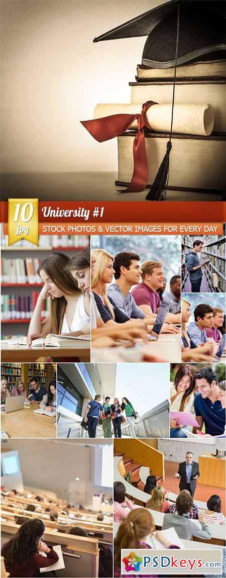 University #1, 10 x UHQ JPEG