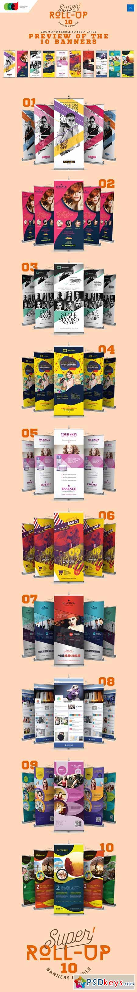 Super 1 - Roll-Up Banners Bundle 319531