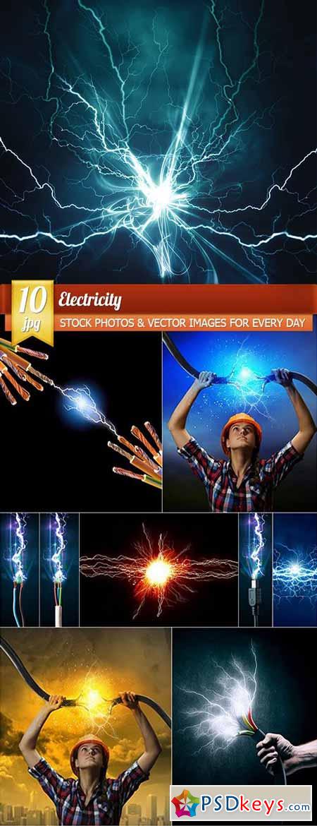 Electricity, 10 x UHQ JPEG