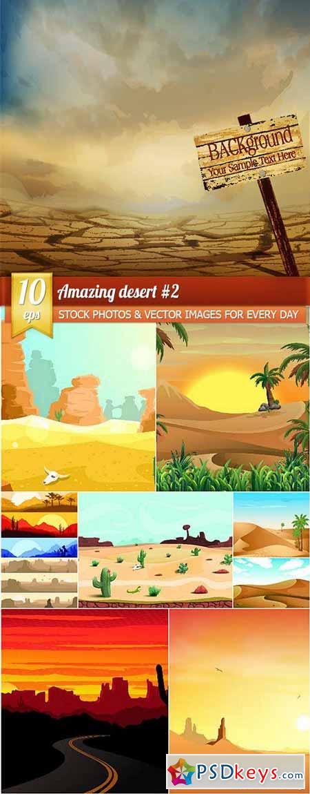 Amazing desert #2, 10 x EPS
