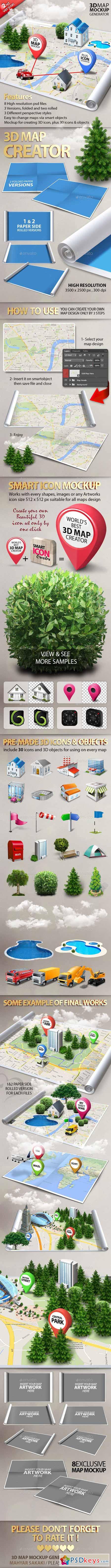 3d Map Generator Mockup V2.0 12120511