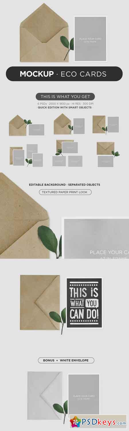 Mockup  Eco Cards 322044