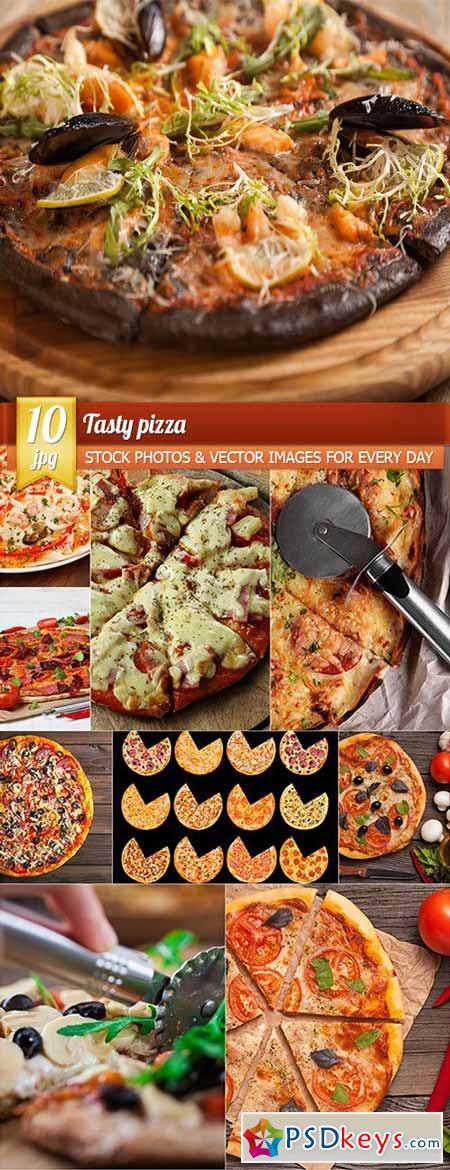 Tasty pizza, 10 x UHQ JPEG