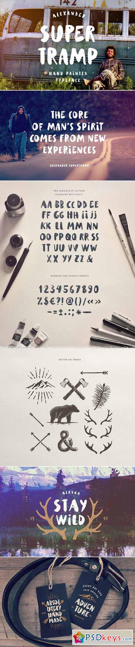 Supertramp Typeface 321226