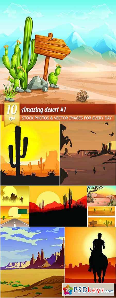 Amazing desert #1, 10 x EPS